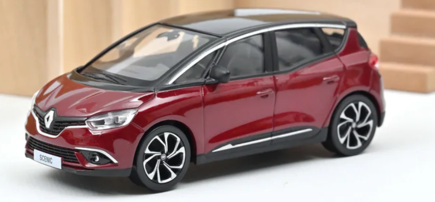 Renault Scenic 2016 Donker Rood - Zwart