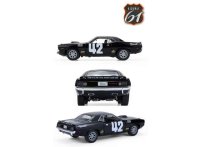 1971 Plymouth Cuda #42 Jess Neal, black/white