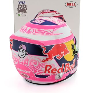 BELL HELMET -  CASQUE  F1 LIAM LAWSON TEAM VISA CASH APP RACING BULLS N 30 SEASON 2025