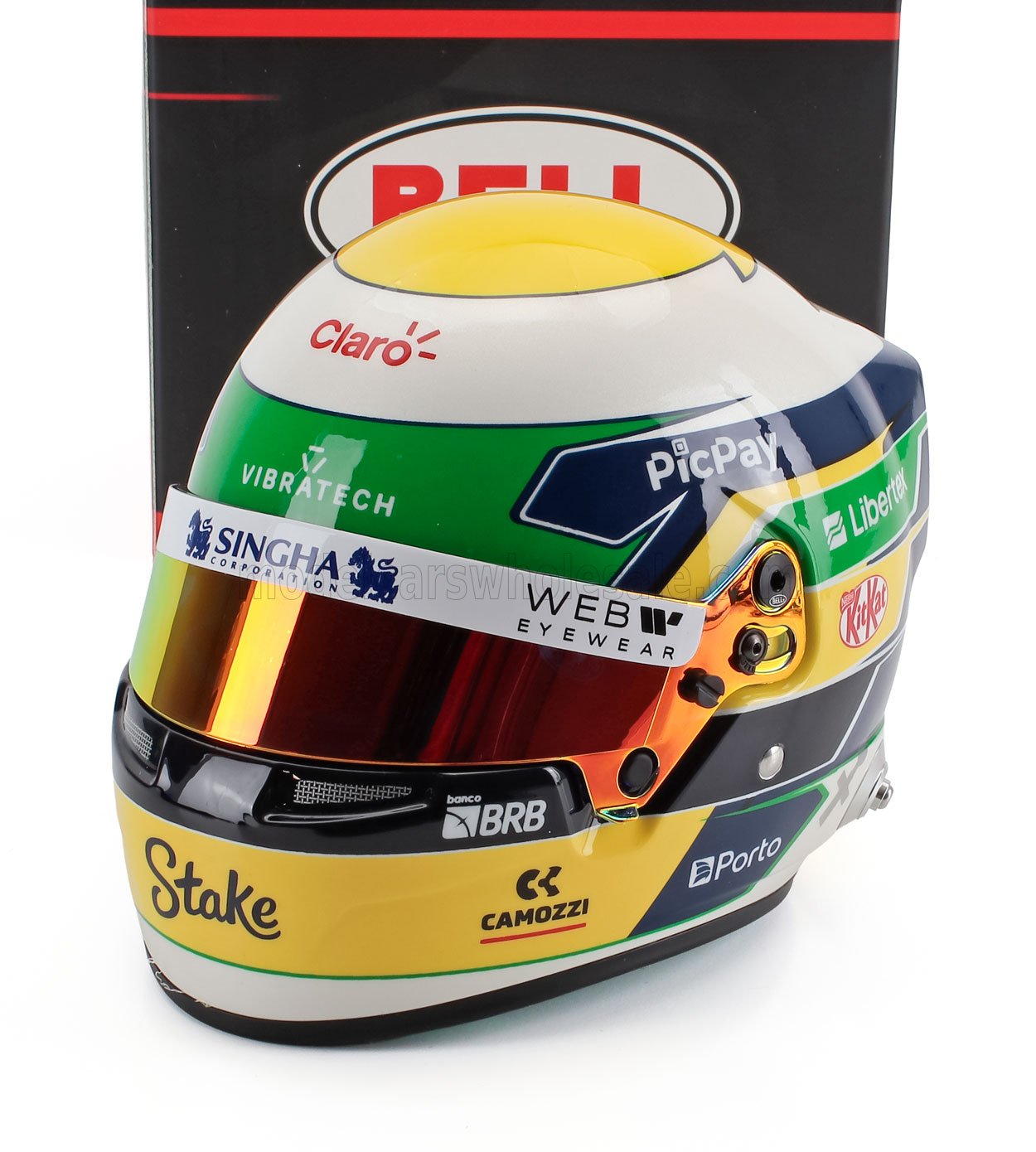 BELL HELMET -  HELM F1 GABRIEL BORTOLETO TEAM STAK