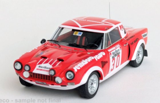 Fiat 124 Abarth Rallye, Rally Elba, 1976, #30