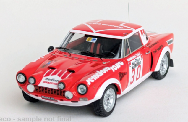 Fiat 124 Abarth Rallye, Rally Elba, 1976, #30