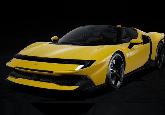 Ferrari 849 Testarossa Spider Giallo Modena Press Version