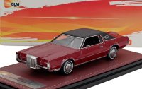 LINCOLN - CONTINENTAL MKIV 1972 - RED BLACK