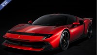 Ferrari 849 Testarossa Assetto Fiorano Rosso Magma e striscia rossa