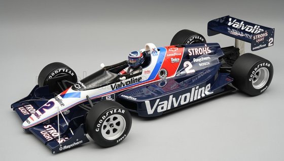 LOLA - T89 TEAM GALLES RACING N 2 FORMULA INDY CAR WORLD SERIES SEASON (with pilot figure) 1989 AL UNSER Jr.