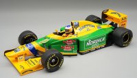 BENETTON - F1 B193 TEAM BENETTON FORD N 0 TEST BARCELLONA (with pilot figure) 1993 MICHELE ALBORETO