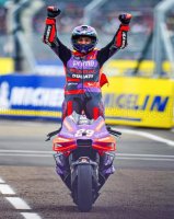 DUCATI - DESMOSEDICI GP24 TEAM PRAMAC RACING N 89 WORLD CHAMPION MOTOGP WINNER FRENCH GP 2024 JORGE MARTIN