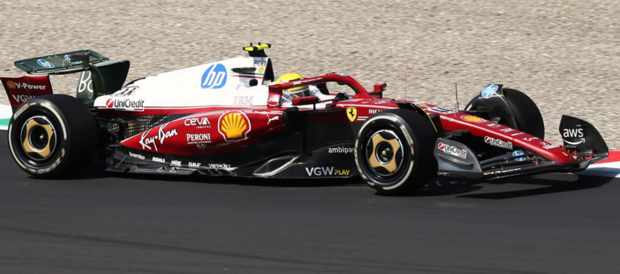Ferrari SF25 Monza livery - Hamilton for 50 years 