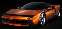 FERRARI - 849 TESTAROSSA 2025 - CON VETRINA - WITH SHOWCASE - GIALLO AMBRA