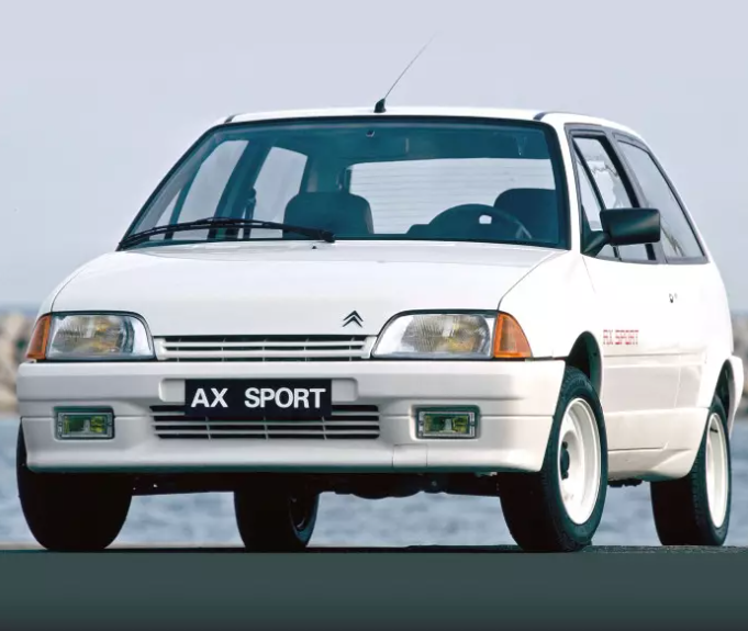 Citroën AX Sport 1987 White 1:18