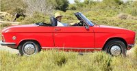 Peugeot 304 Cabriolet 1972 Red 1:18