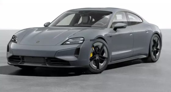 Porsche Taycan Turbo S 2024 Slate Grey Neo 1:18