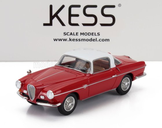 ALFA ROMEO - SZ 1900 GHIA SS sn02055 AIGLE LUGANO COUPE 1957 - RED WHITE
