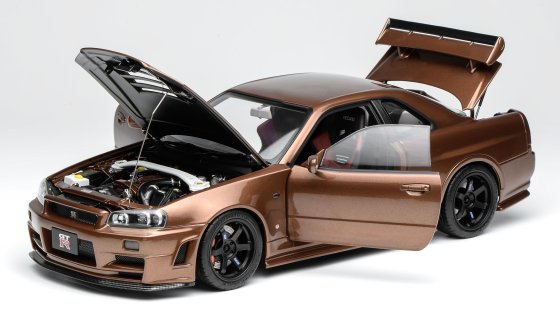 NISSAN - SKYLINE GT-R (R34) COUPE CUSTOMIZED VERSION 1999 - COPPER MET