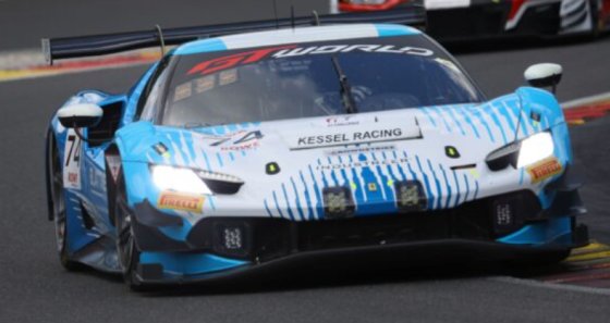 Ferrari 296 GT3 No. 74 Kessel Racing 24H Spa 2025 Blattner Robichon Laursen Marschall