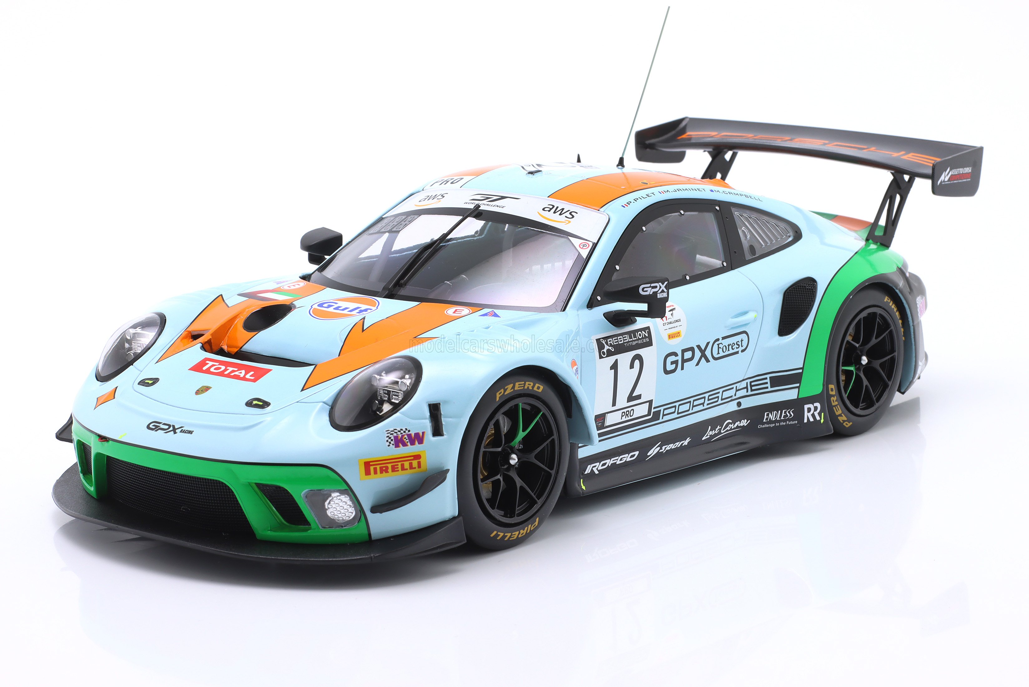 PORSCHE - 911 991-2 GT3 R TEAM GPX RACING GULF N 1