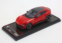 Ferrari Purosangue 2023 - tetto panoramico cerchi diamant forged Rosso Corsa