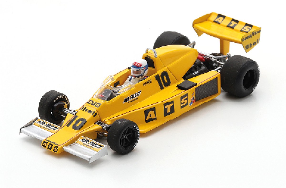 Modèle réduit Ats Hs1 N°10 Gp Grande-bretagne 1978 Keke Rosberg 1/43