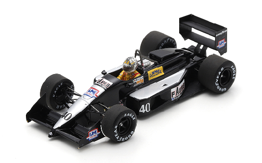 AGS JH23B N°40 6ème GP Mexique 1989  Gabriele Ta