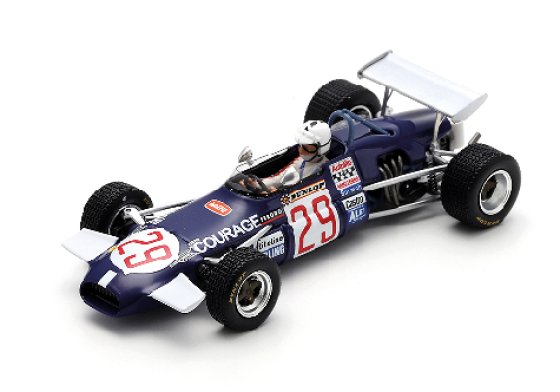 BRABHAM BT30 N°29 6��me GP Allemagne 1969 Richard Attwood