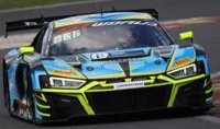 AUDI R8 LMS GT3 EVO II N°28 Haas RT 24H Spa 2025 Knauf -Balcaen - Servais-Palette Ltd300