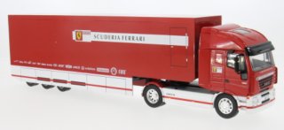 Iveco Stralis Koffer-SZ 2000 Ferrari modèle réduit 1:43 par IXO