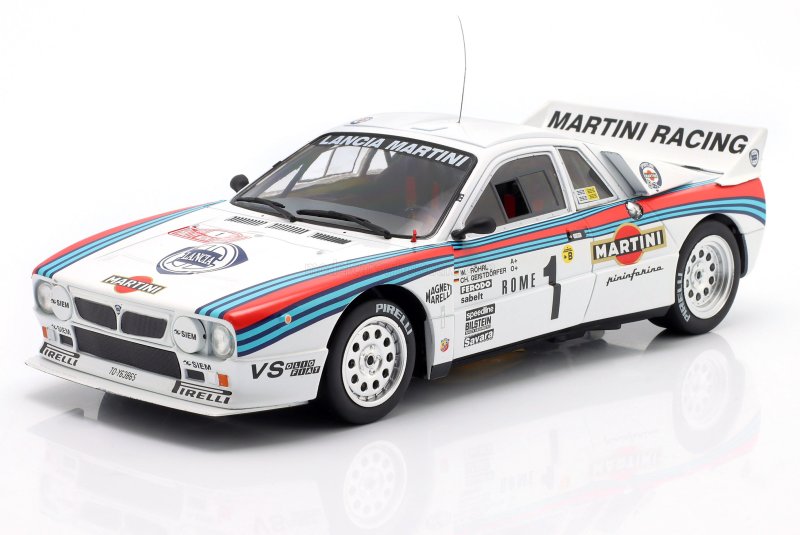 LANCIA - 037 TEAM MARTINI RACING N 1 WINNER RALLY MONTECARLO 1983 WALTER ROHRL - CHRISTIAN GEISTDORFER