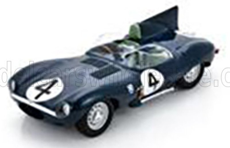 JAGUAR - D-TYPE 3.4L S6 TEAM ECURIE ECOSSE N 4 WINNER 24h LE MANS 1956 NINIAN SANDERSON - RON FLOCKHART
