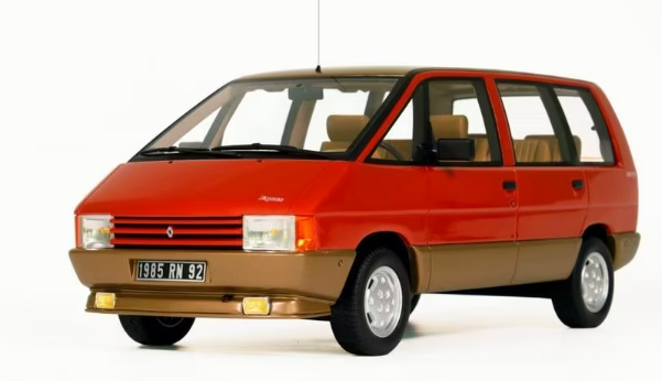 RENAULT ESPACE 2000 TSE  ROUGE CORNALINE 1984