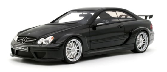 MERCEDES-BENZ C209 CLK DTM AMG COUPE OBSIDIAN BLACK METALLIC 2004