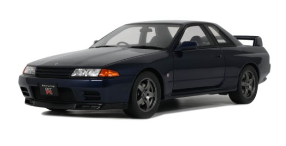 NISSAN SKYLINE GT-R (BNR32) DARK BLUE PEARL TH1 1993