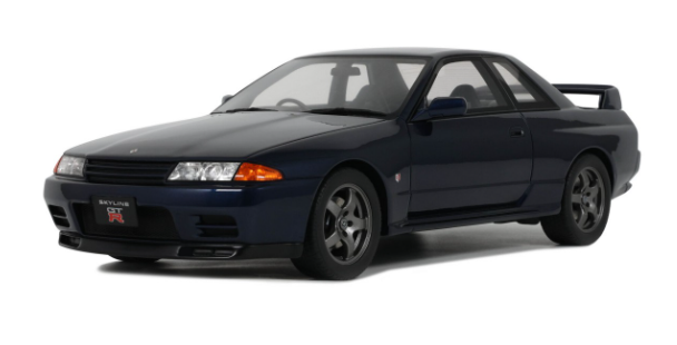 NISSAN SKYLINE GT-R (BNR32) DARK BLUE PEARL TH1 19