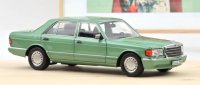 Mercedes 560 SEL 1991, 6 ouverts , vert