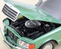 Mercedes 560 SEL 1991, 6 ouverts , vert