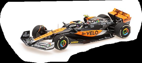 F1 MCLAREN TEAM MCL60 - LANDO NORRIS - 2ND PLACE BRITISH GP 2023