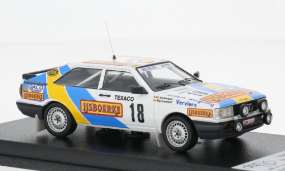 Audi Quattro Coupe, Boucles de Spa, 1987, #18, G.Grammet / P. Verheyden