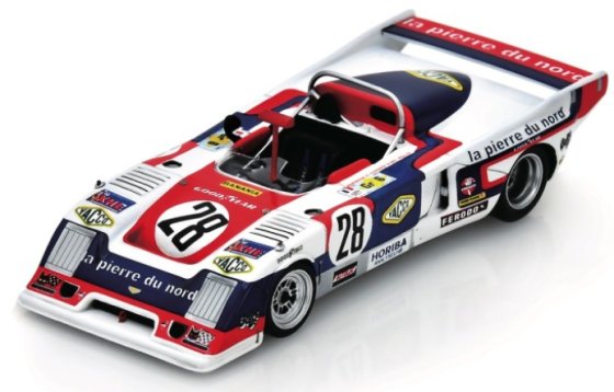 CHEVRON B36 N°28 22nd 24H Le Mans 1979 N. Del Bello - A. Dufréne - B. Verdier