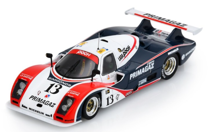 COUGAR C20 N°13 24H Le Mans 1988 P.H. Raphanel - 