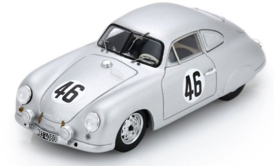 PORSCHE 356 N°46 24H Le Mans 1953 G. Olivier - E. Martin