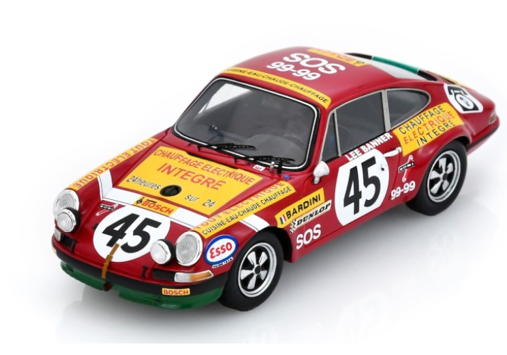 PORSCHE 911 ST 2.5 N°45 24H Le Mans 1972 D. Bardi