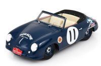 PORSCHE 356 SUPER CABRIOLET N°11 CARRERA PANAMERICANA 1952 METTERNICH - DE TEFFÉ