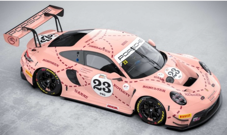 PORSCHE 911 GT3 R N°23 PHANTOM GLOBAL RACING 8th 