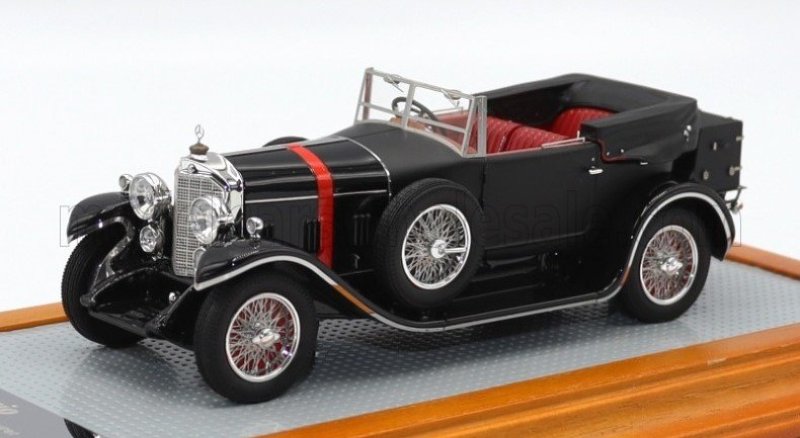 MERCEDES BENZ - 630K sn32013 SPORTS TOURER HARRINGTON CABRIOLET OPEN 1927 - BLACK RED