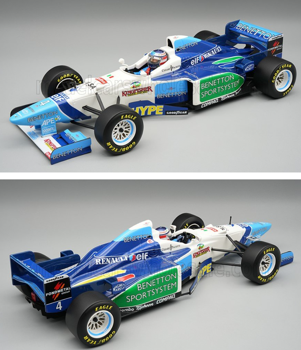 BENETTON - F1 B196 TEAM RENAULT MILD SEVEN N 4 MON