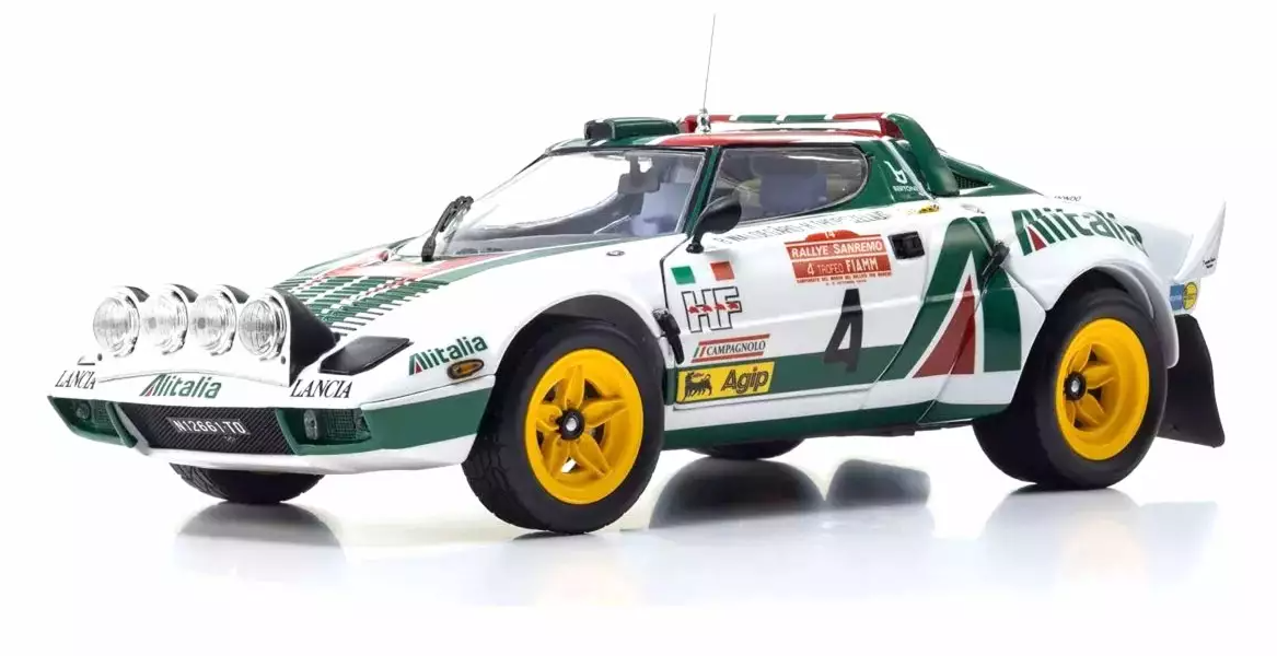 Lancia Stratos HF Winner 1976 Sanremo Nr. 4 1:18