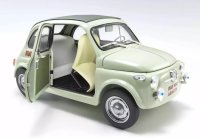 Fiat Nuova 500 Elaborazione Abarth Record Green Clear 1:18