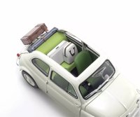 Fiat Nuova 500 "with accessories" Ivory 1:18