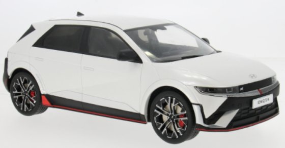 Hyundai IONIQ 5 N, blanc, 2024, 1:18