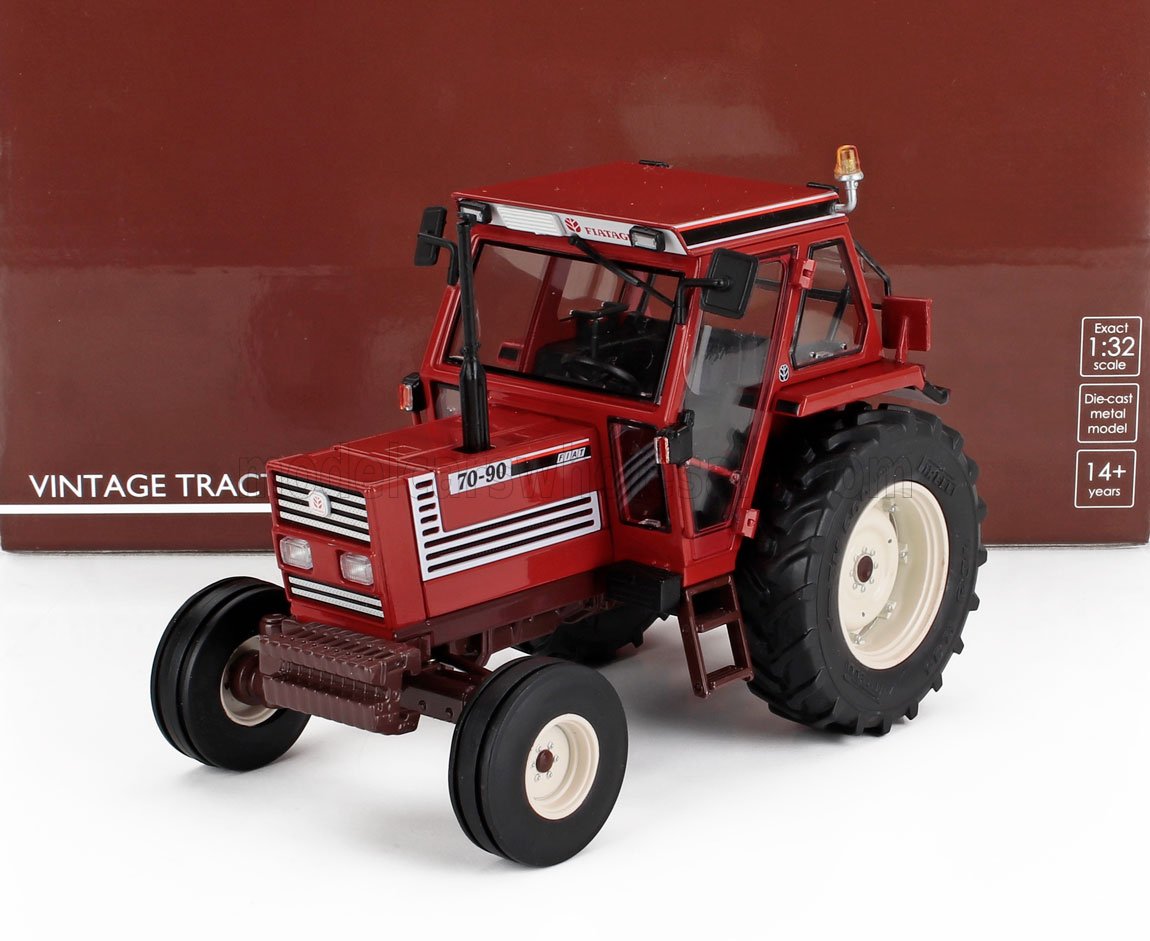 FIAT - 70-90 TRACTOR CONFORT CAB 2WD 1997 - BROWN